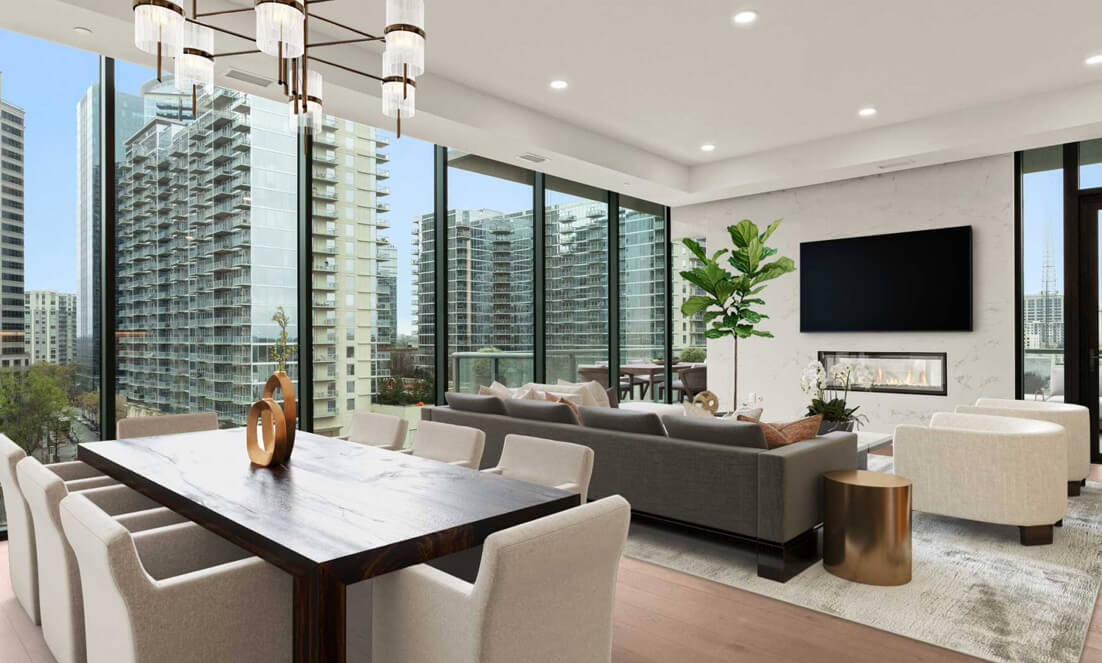 Inside a new Midtown condo that just set sales records